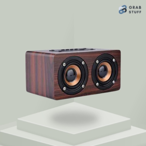 Desktop Bluetooth Speaker Stereo Subwoofer W5 / Speaker Kayu Bluetooth Speaker Bluetooth Bass / Speaker Bluetooth Desktop Subwoofer W5 Bahan Kayu Desain Elegan / Speaker Portable Bluetooth Shock Bass Kuat / Speaker Bluetooth Subwoofer Bass Speaker Aktif