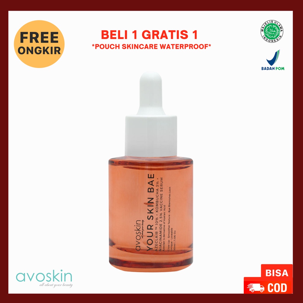 Avoskin Your Skin Bae Serum Vitamin C + Niacinamide | Lactic Acid | Azeclair | Panthenol