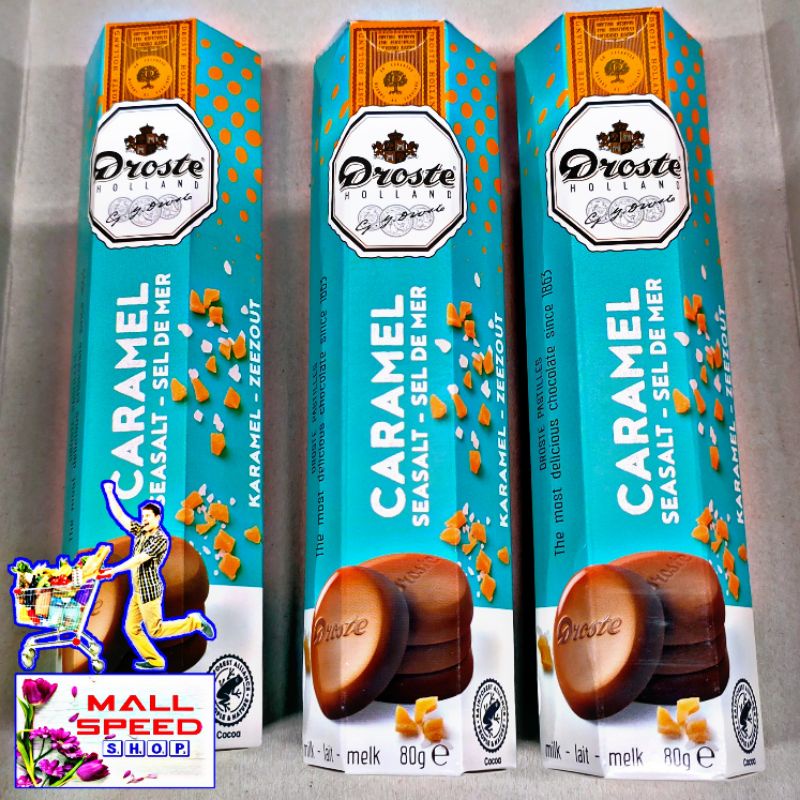 

Droste Holland Caramel 80gr coklat