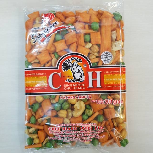 

Kacang Campur Chui Hiang Singapore 200 gram