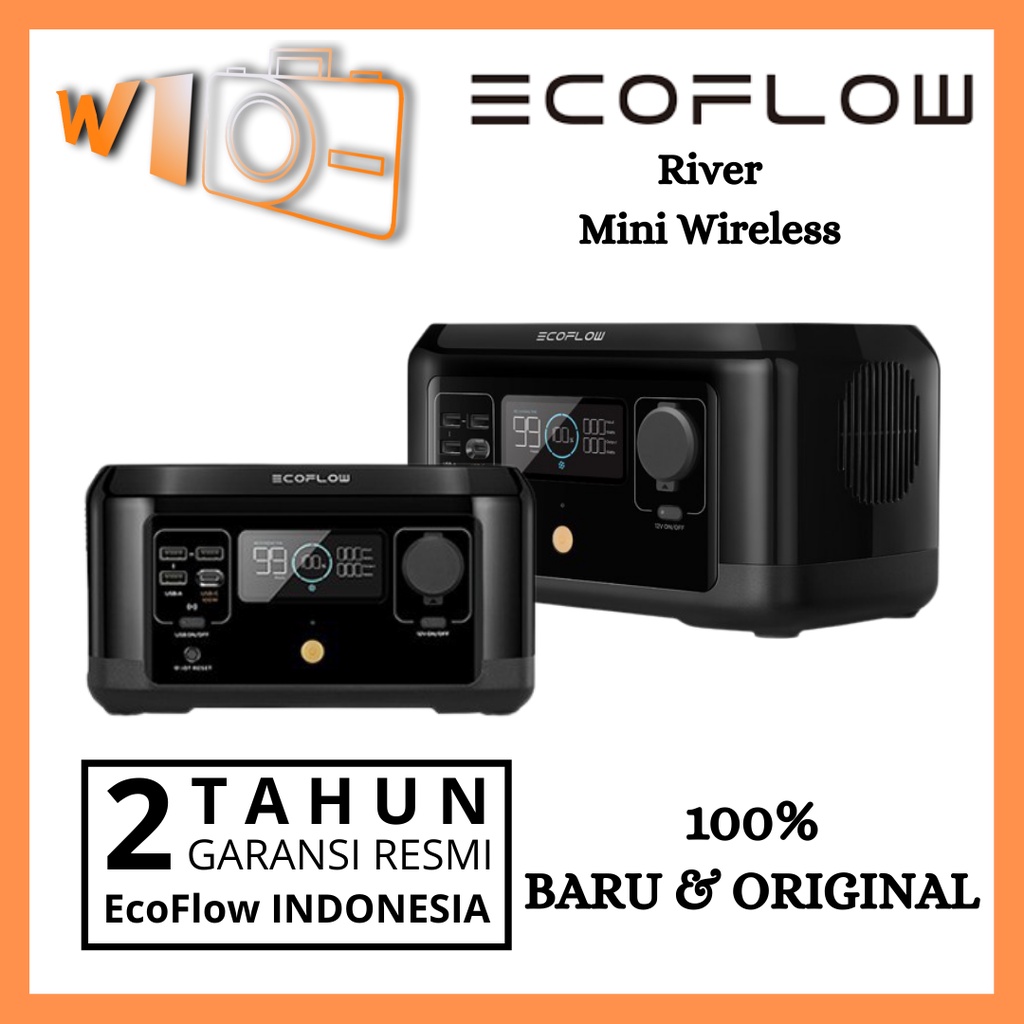 Ecoflow RIVER Mini 300W 210Wh Wireless Charging Portable Power Station