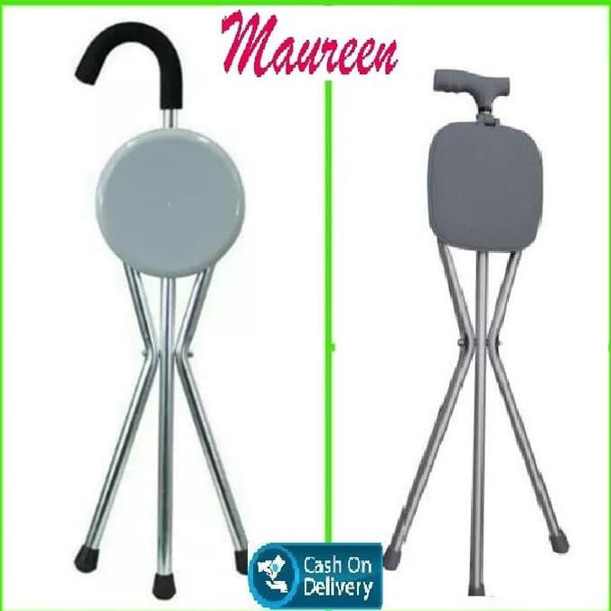 ZK006 TONGKAT KURSI SELLA / TONGKAT DUDUK ONEMED / TONGKAT ALAT BANTU JALAN - ONEMED, TK KURSI