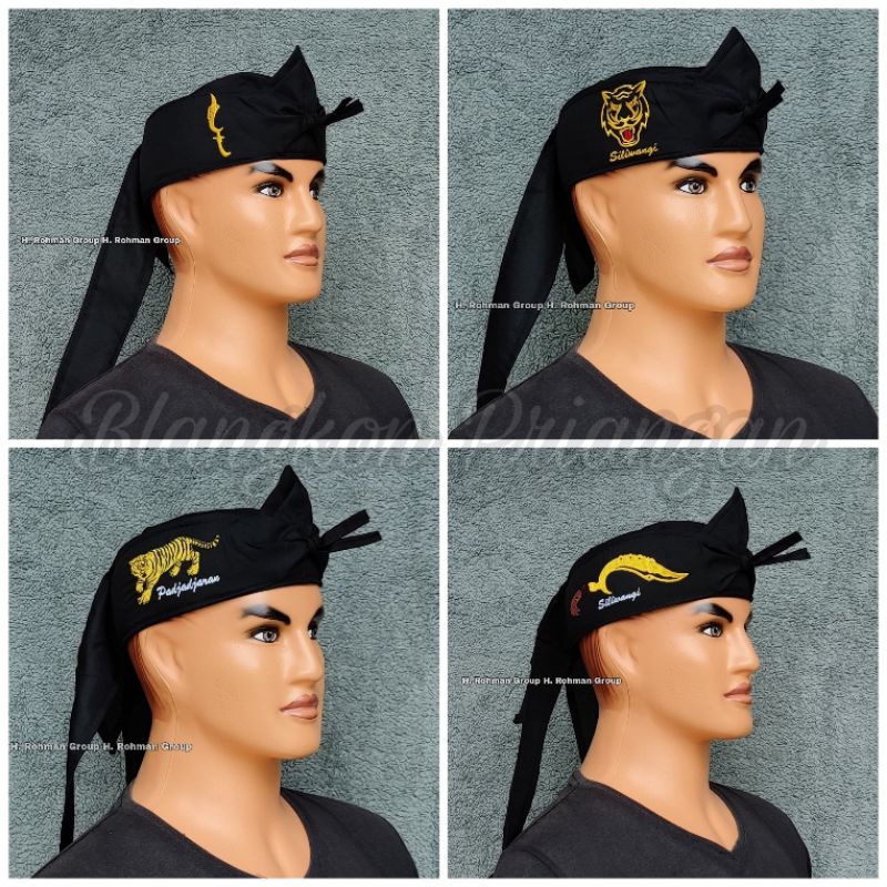 Blangkon Bendo / Blangkon Jawa / blangkon Sunda / Iket sunda / udeng blangkon / peci kujang / peci h