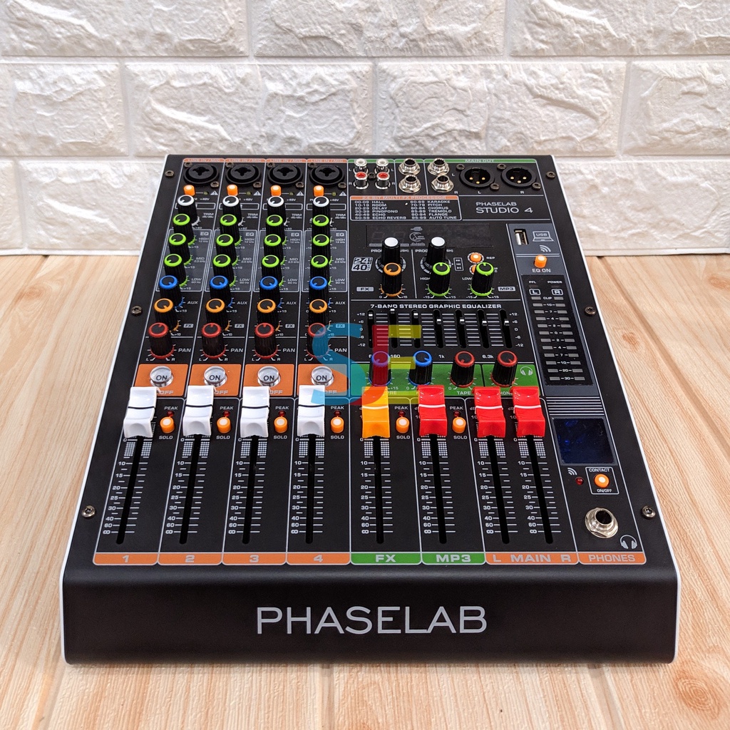 Mixer Phaselab Studio 4 / Mixer Audio 4 Channel