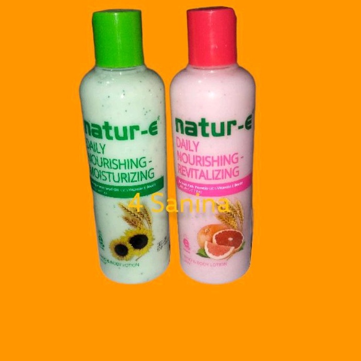 Natur-E body lotion 245ml / Natur-e daily nourishing revitalizing dan moisturizing