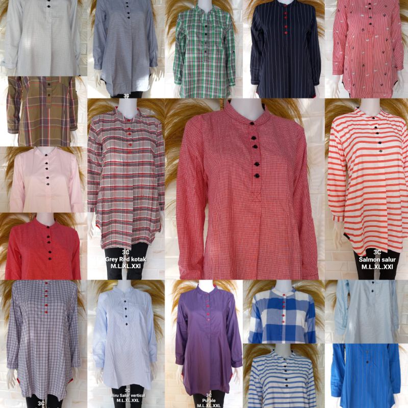 Tunik /blouse 3C (Three Coins) OriginaL