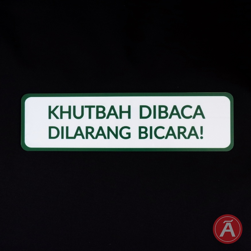 

Sign KHUTBAH DIBACA