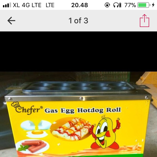 Mesin sostel gas 10 lubang