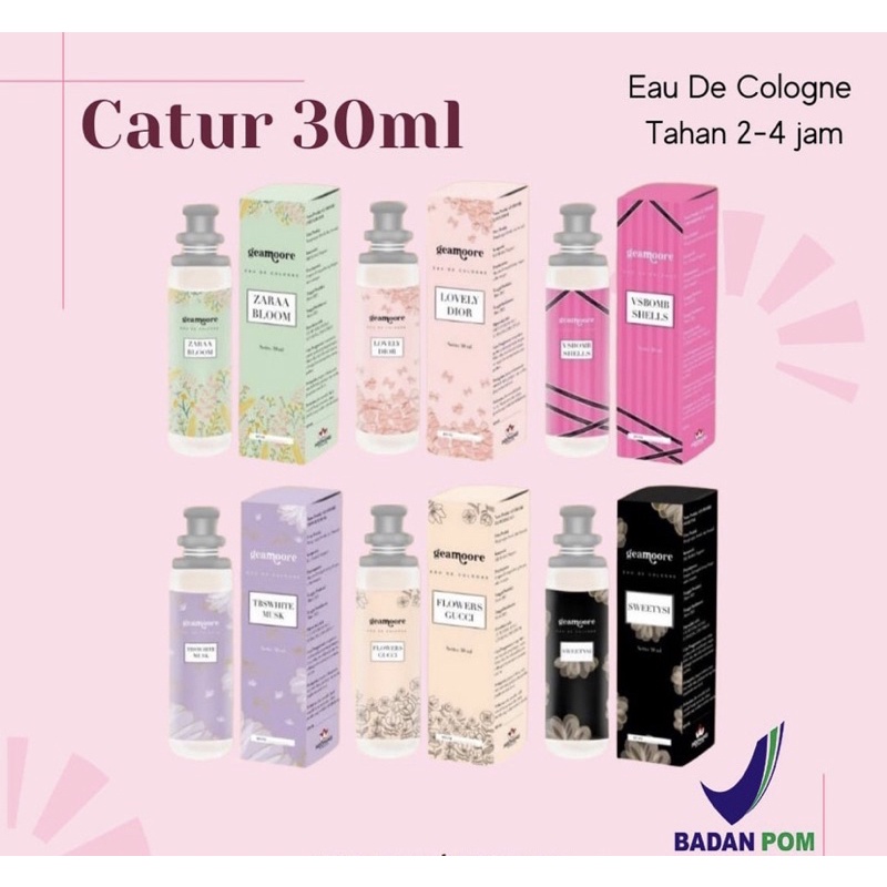 Geamoore parfum catur 30ML/Parfum thailand/Parfum BPOM ASLI