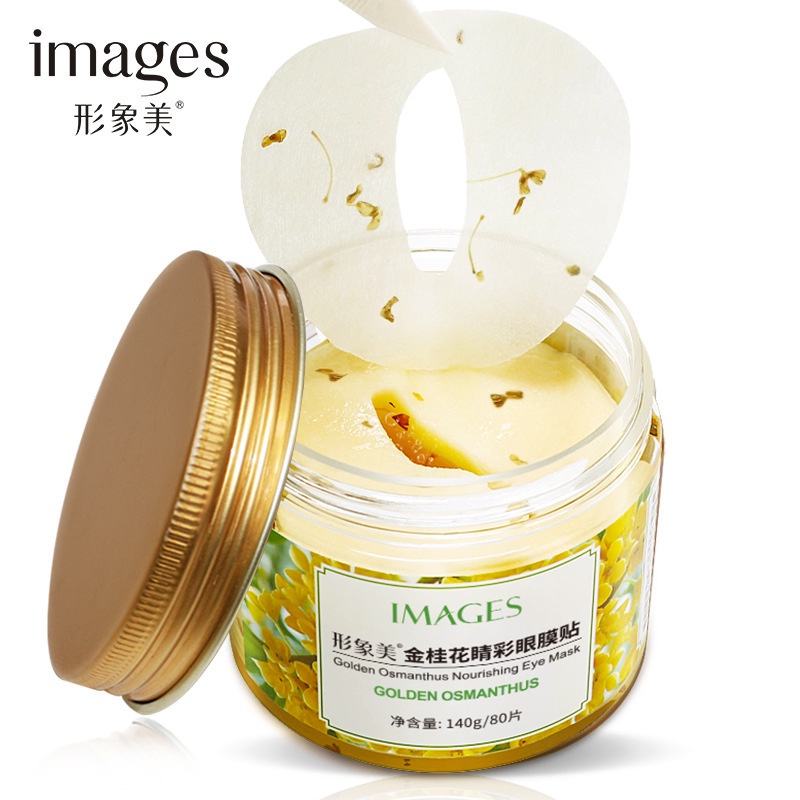 Citadeal - IMAGES Eye Mask Osmanthus Isi 80pcs, Masker Mata Panda, Penghilang Kerutan