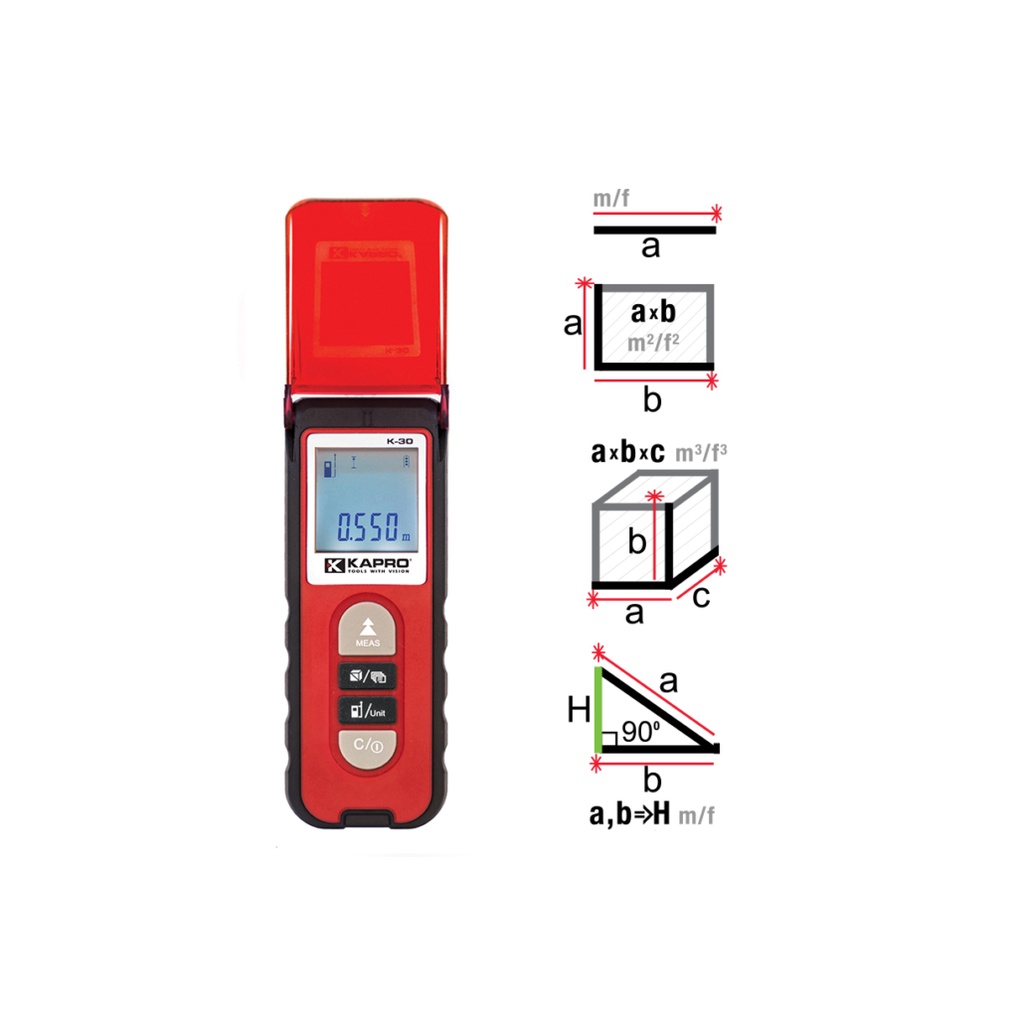 Laser Distance Meter - Kapro 363 Kaprometer K-30