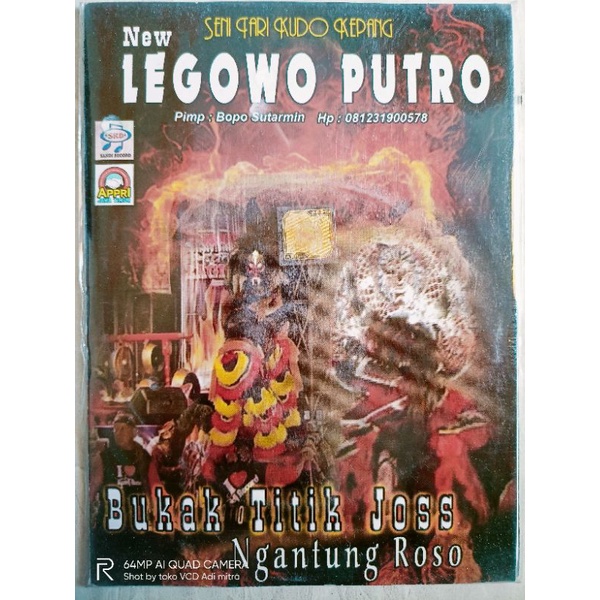VCD original jaranan legowo putro buka sitik Joss