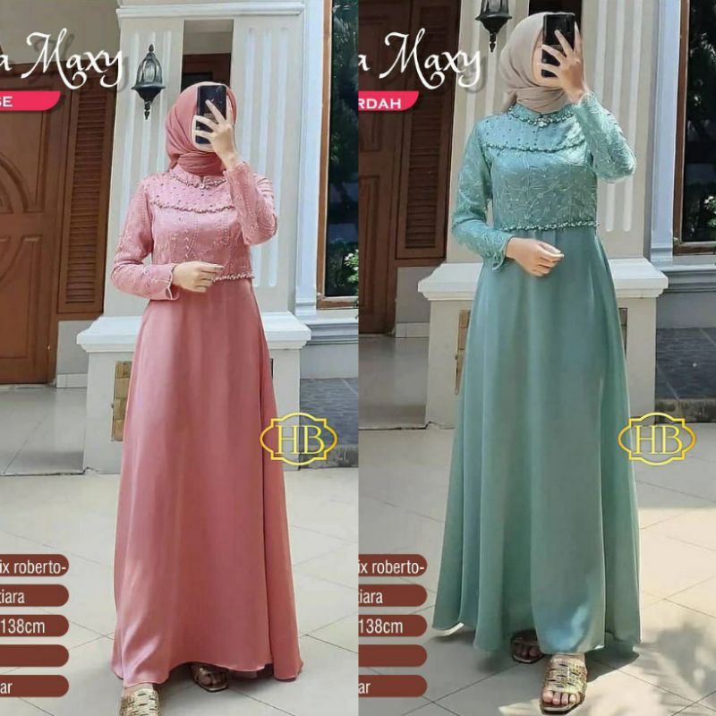 GAMIS TIARA MAXY PAYET MUTIARA
