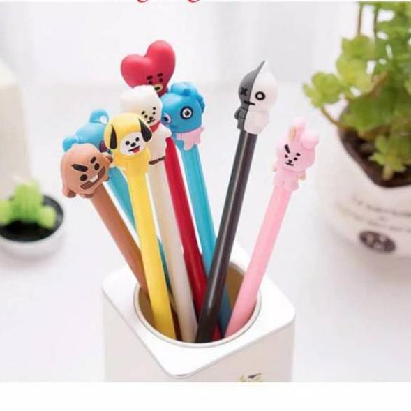 

〈〈PROMO〉〉 COD 1 LUSIN PULPEN GEL MOTIF KARAKTER BTS FULL 8 KARAKTER KD16