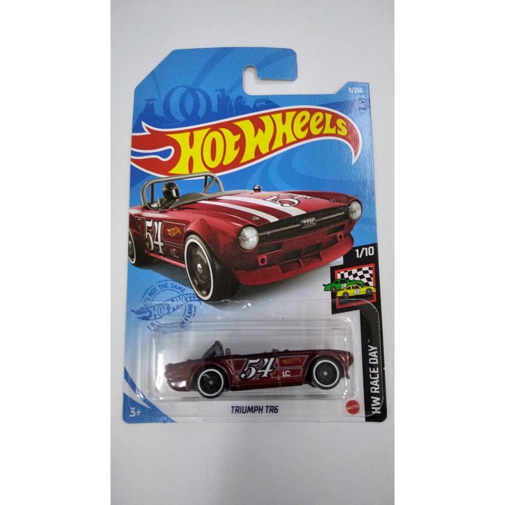 Diecast Hot Wheels TRIUMPH TR6 HW Hotwheels MERAH Mobil Mainan Anak Original Mattel