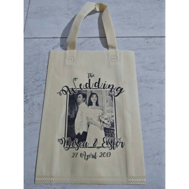 25x35x8 kantong spunbond/tas spunbond/goodiebag