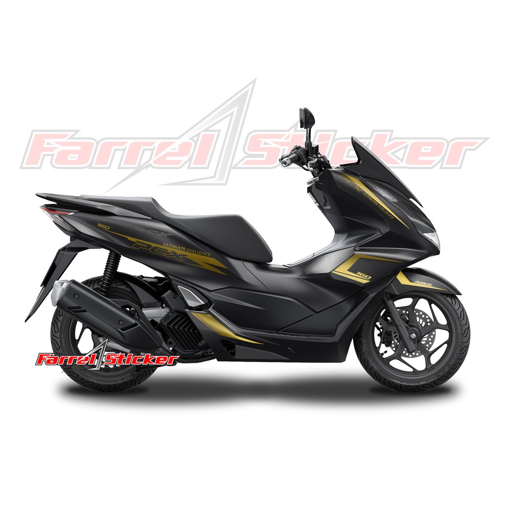 stiker pcx sticker stripping PCX 160 ABU ABU ct 02