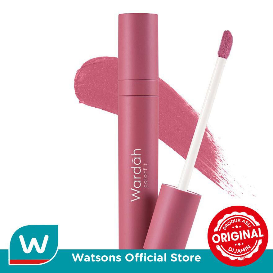 Wardah  Colorfit Velvet Matte Lip Mousse 04 Pink Sweetheart 4g