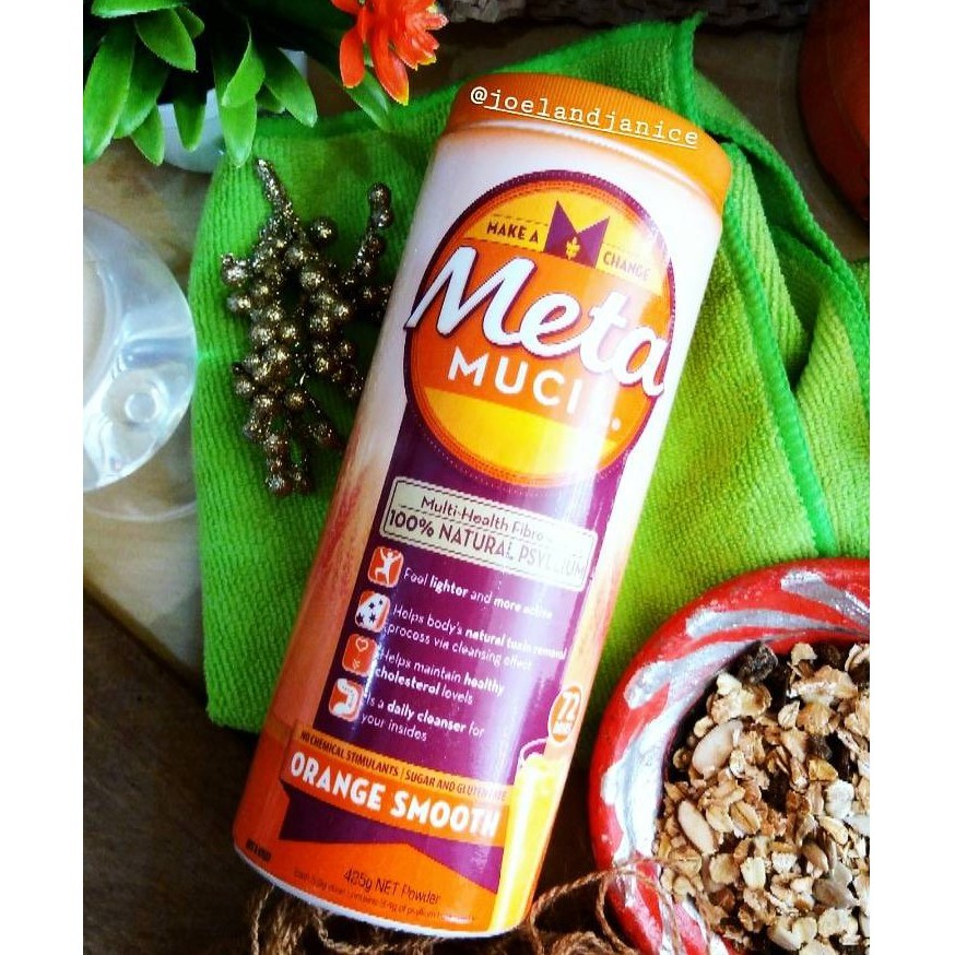 Metamucil Fibre Supplement Smooth Orange 72 Dose