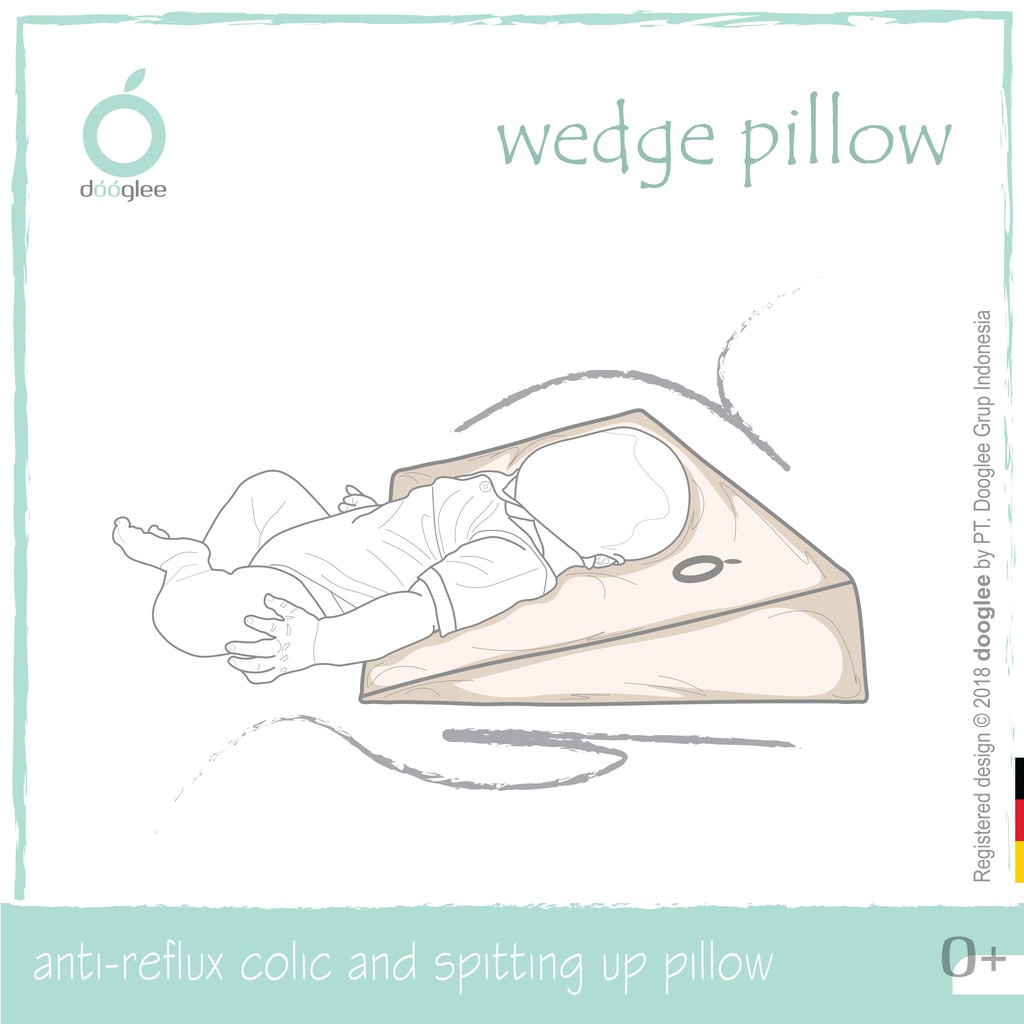 DOOGLEE WEDGE PILLOW