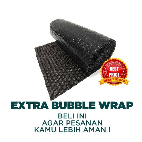 

jual EXTRA BUBBLE WRAP tambahan untuk packing