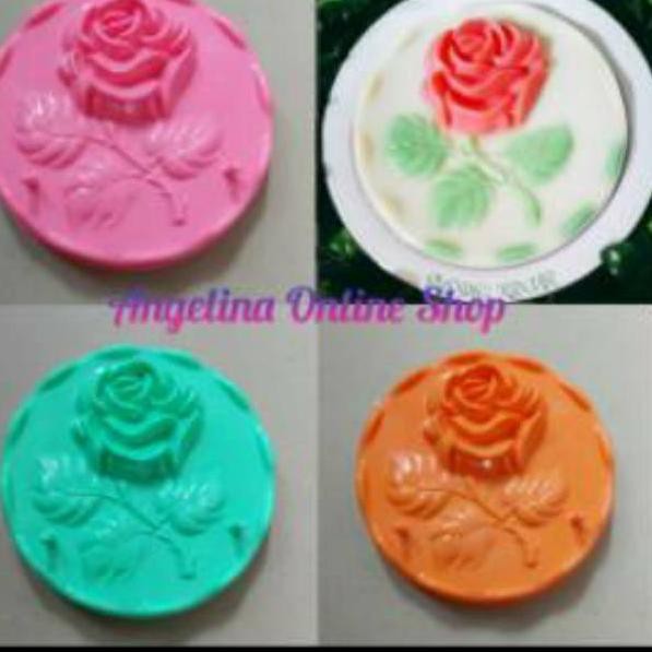 3.3 Cetakan Bunga Mawar Tangkai/Cetakan Puding Bunga Mawar Jumbo