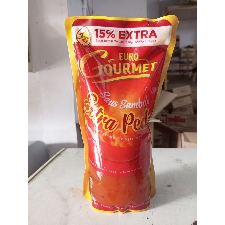 

PROMO MURAH EURO GOURMET SAUS SAMBAL EXTRA PEDAS 1000 GRAM