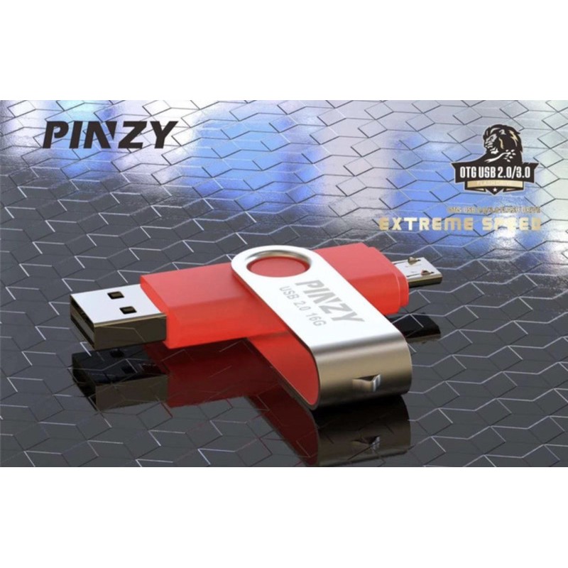 Flash Disk - Flasdisk - Flash Disk PINZY -Flash Drive OTG PINZY 8GB USB 2.0/3.0