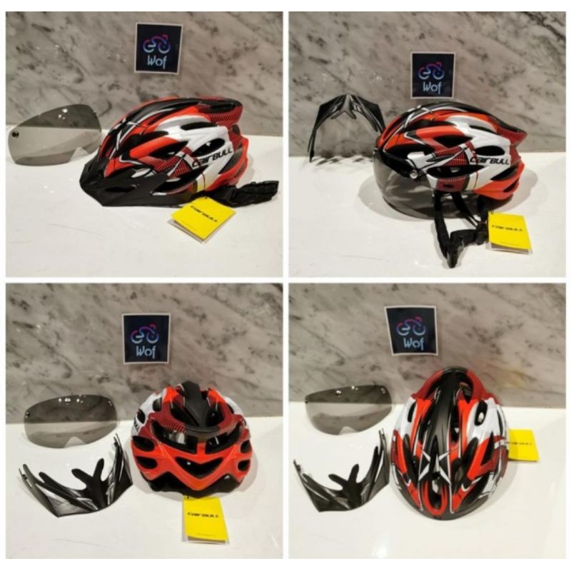 SIAP KIRIM Helm Sepeda Cairbull tali light lampu cb - 26 helm sepeda MTB gunung