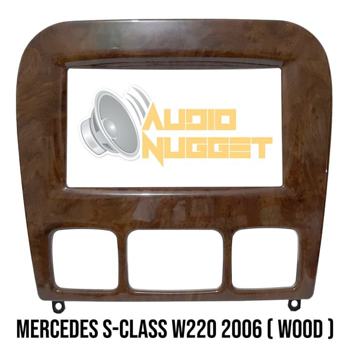 Frame head unit Mercedes S-Class W220 2002 Wood