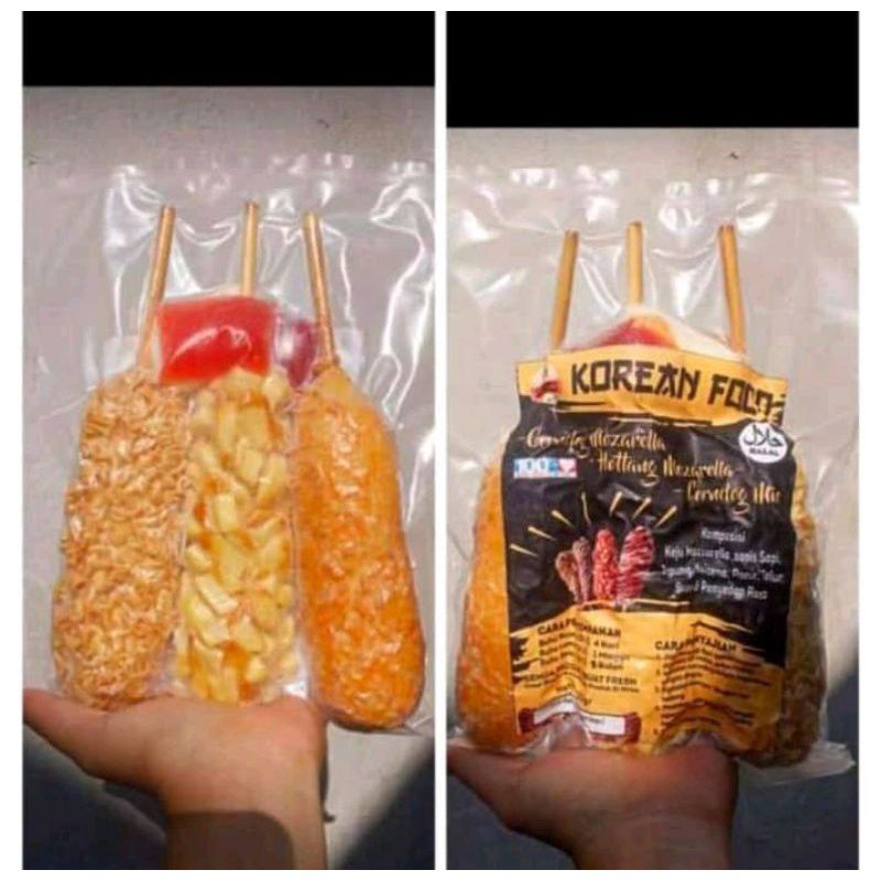 Stick Mozzarella/KOREAN FOOD/Corndog/HOTANG/Corndog Asin/CorndogManis