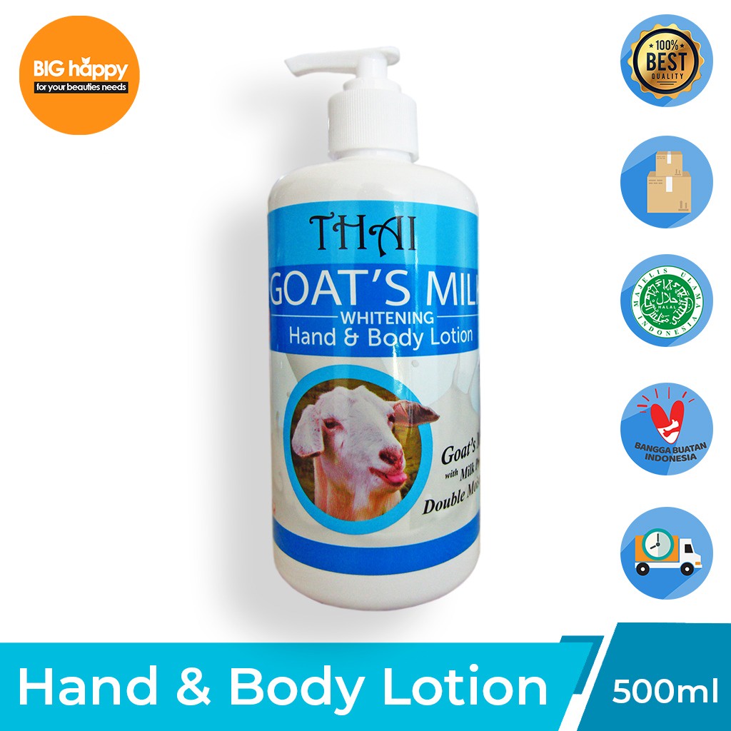 Jual THAI Goat's Milk Hand & Body Lotion 500ml Indonesia