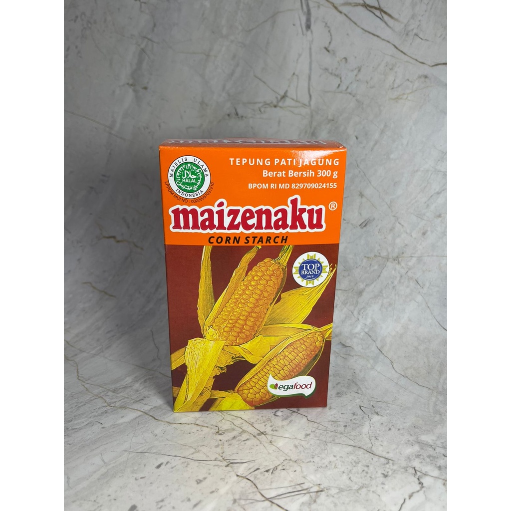 

Tepung Maizenaku 300 gr/ Maizenaku Corn Starch/ Tepung Jagung/ Corn Starch/ Corn Flour/ Tepung Pati Jagung