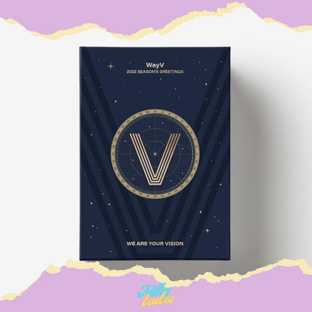 ✨[READY STOCK MILKYBAEBES (baca desc box)] Season's Greeting WayV 2022 x SM Town & Store✨ KUN WINWIN
