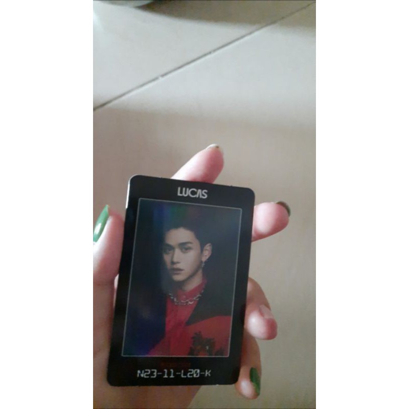 ACCESS CARD LUCAS ARRIVAL AC LUCAS OFFICIAL NCT ARRIVAL