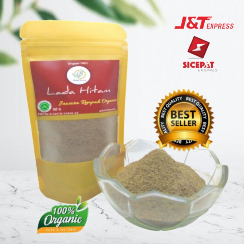 

Bubuk Lada Hitam/Blackpaper Murni 50gram