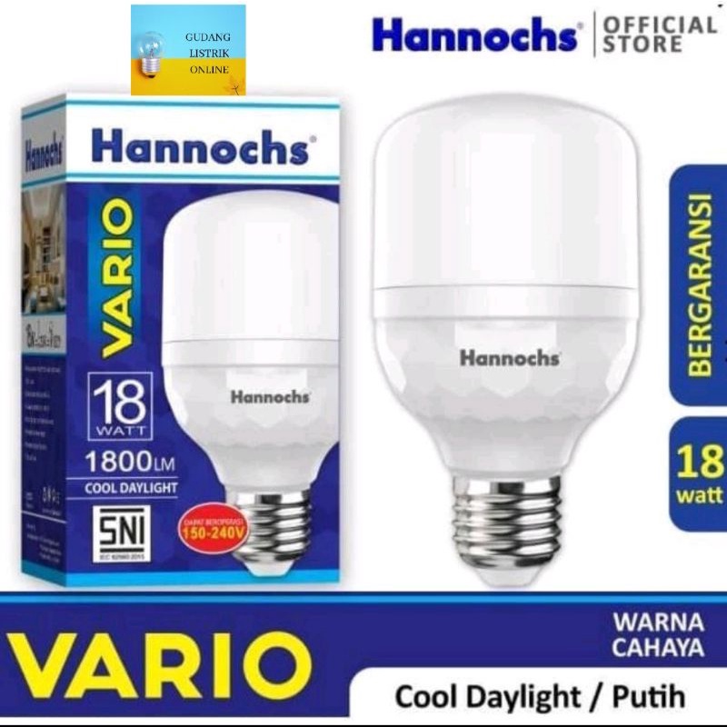 LAMPU LED HANNOCHS VARIO 6 WATT,12 WATT,18WATT,22WATT,30WATT,36WATT,45WATT,50 Watt