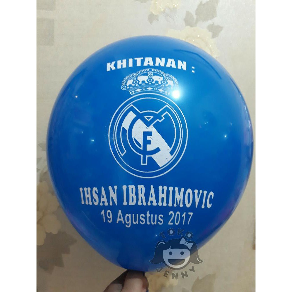 balon sablon balon cetak balon print sunatan ulang tahun dekorasi party pesta