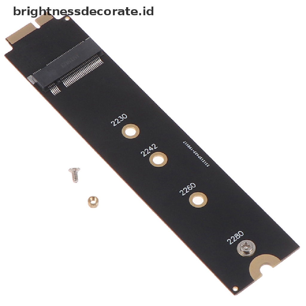 Kartu Adapter Ssd M.2 (Ngff) 128g / 256g Untuk Macbook A1369 A1370 (Id)