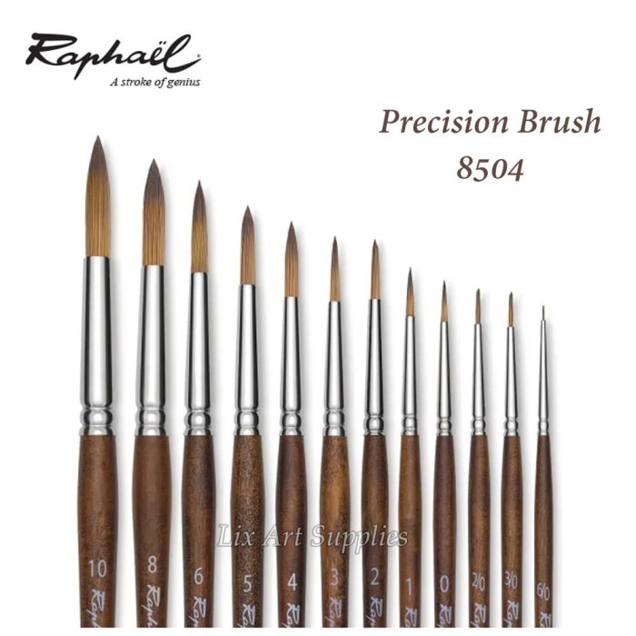 

Raphael Precision Brush 8504 Round - 000