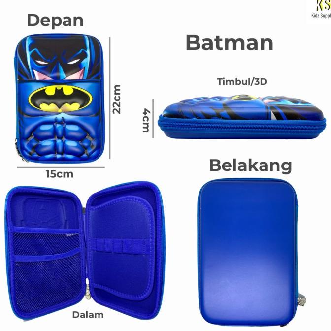 

[COD] Tempat Kotak pensil hardcase smiggle anak laki karakter timbul 3D MURAH Kode 834