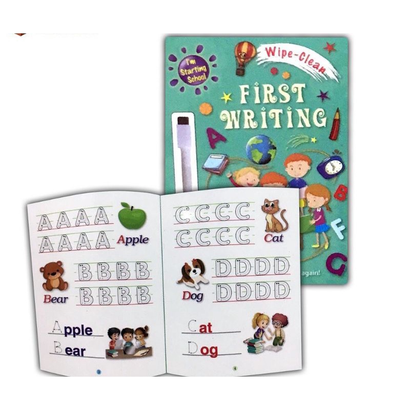 

Buku Edukasi Wipe Clean Learning Handwritting