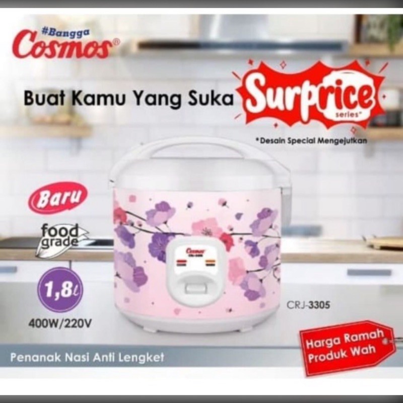 Magic com Cosmos CRJ3305 / Rice cooker Cosmos CRJ 3305