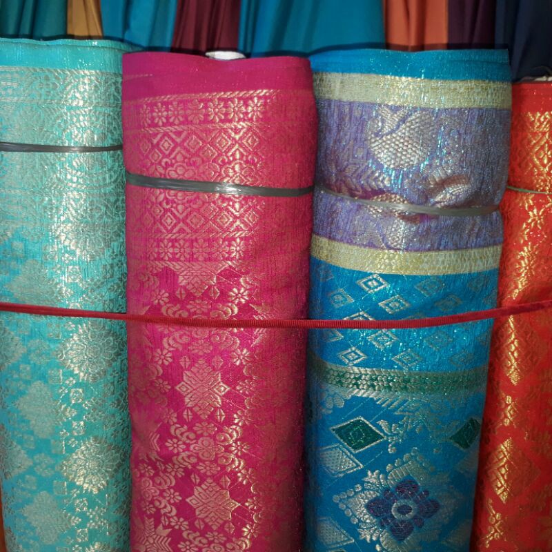 Kain Songket/BahanSongket/Songket motif