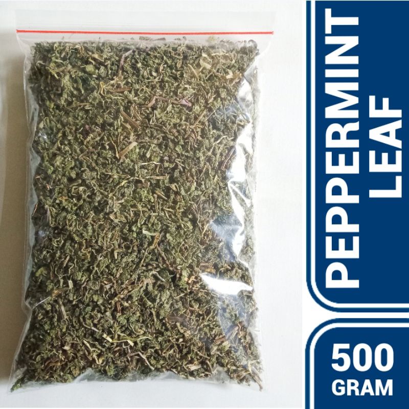 Dried Peppermint Leaf Granules / Teh Daun Mint Kering 500 Gram