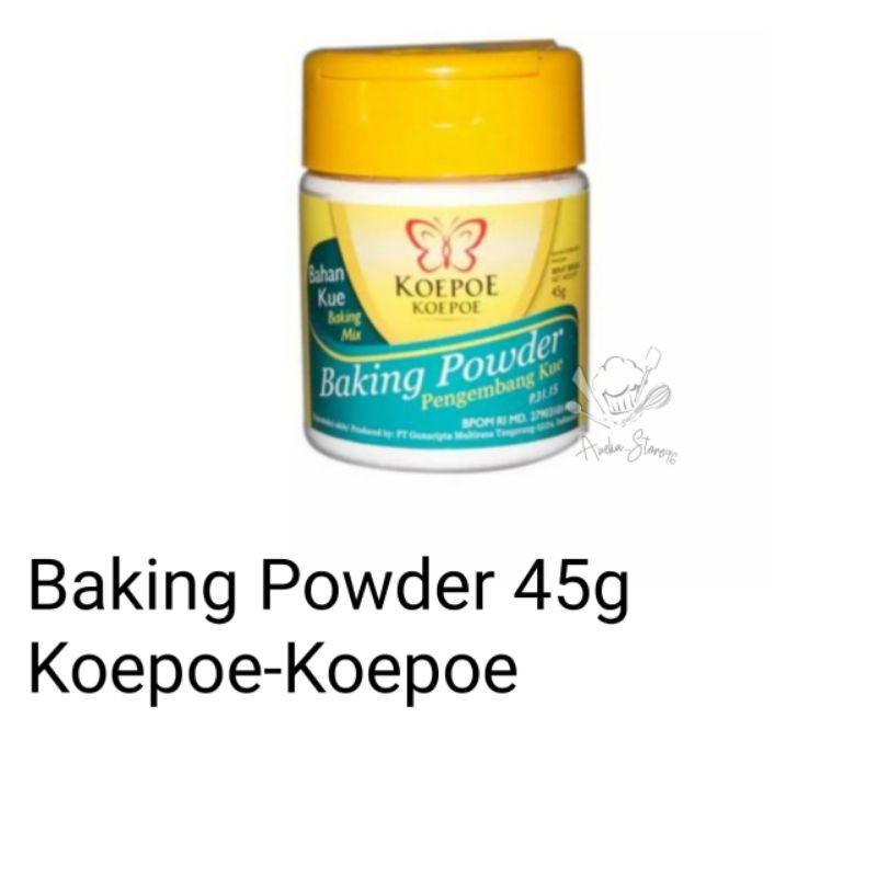 

KOEPOE BAKING POWDER 45GR - KUPU Baking Powder/Pengembang Kue