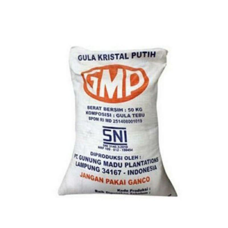 Gula pasir GMP kemasan -+500 gram