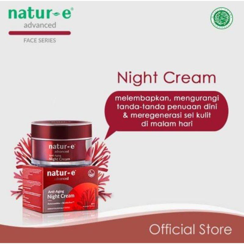 NATUR E ADVANCED ANTI-AGING NIGHT CREAM 30g