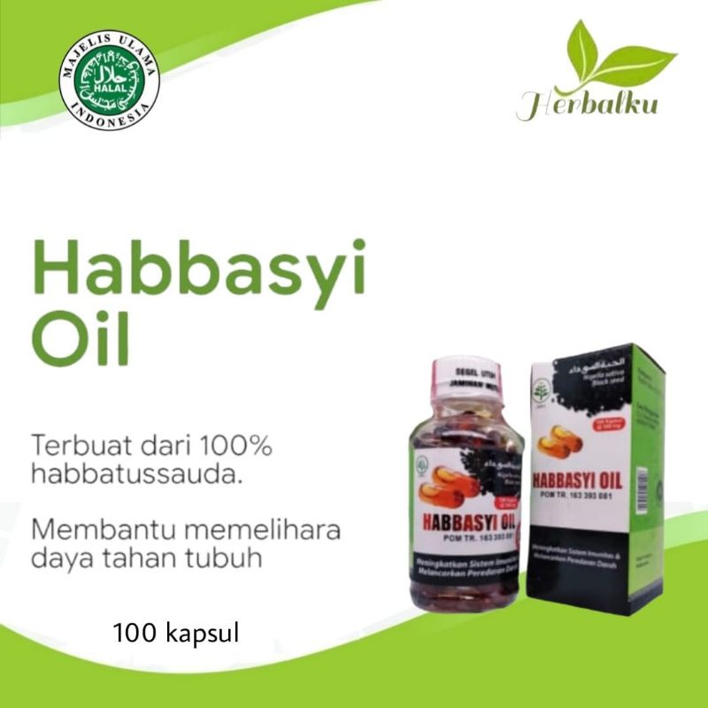 

Habbasyi Oil 100 kapsul