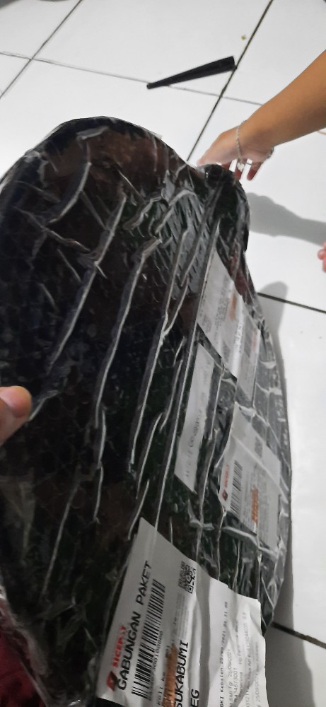 Wajan Enamel Kuping 34 Cm & 36 Cm Anti Lengket